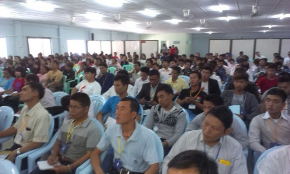 Yangon, Myanmar spiritual conference, 23-25 Jan, 2015