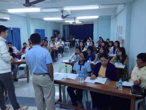 Training on Relating Skills Yangon Myanmar 22-26 May 2015