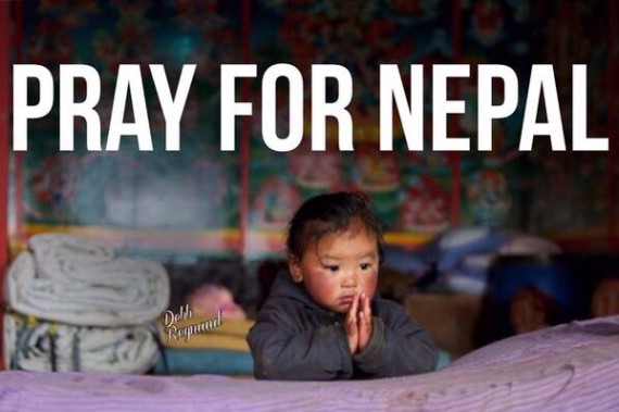 Please pray for Nepal and Myanmar