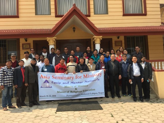 Kathmandu Nepal training, 19-23 March 2018